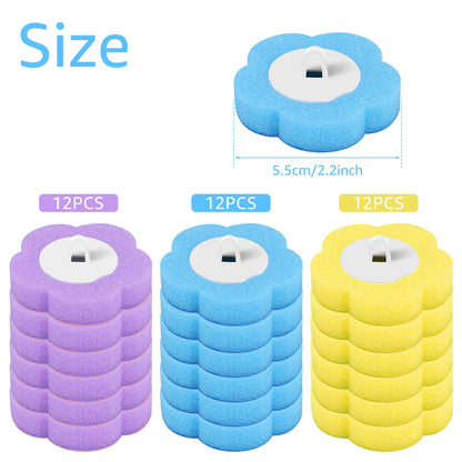 Disposable Toilet Brush Set with Holder & Refills