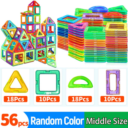 Magnetic Building Blocks STEM Educational Construction Toys