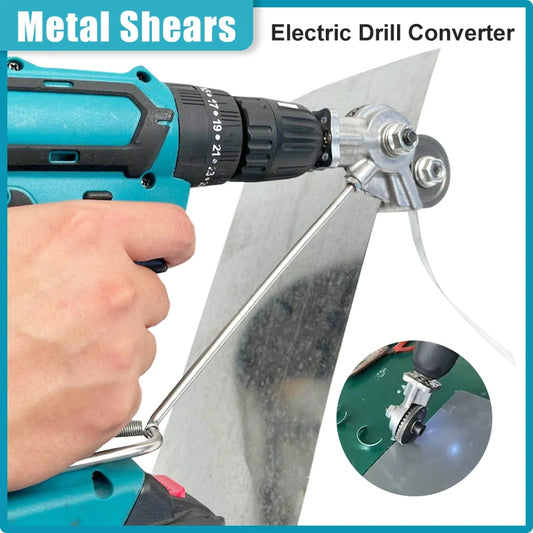 Electric Drill Metal Cutter – Sheet Metal Cutting Attachment