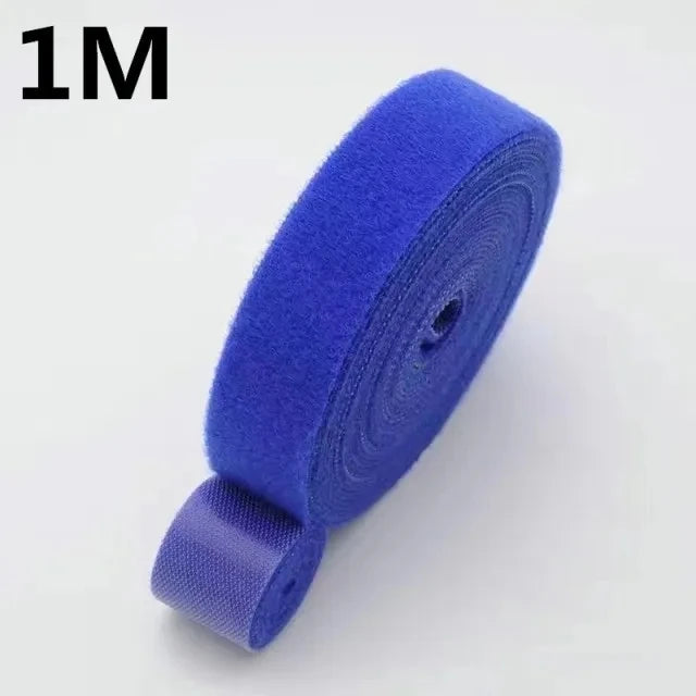 1/5M Cable Organizer Tape – Reusable Wire Winder & Cord Management Tie