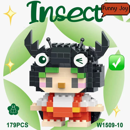 Insect Building Blocks – 3D Animal Model Set
