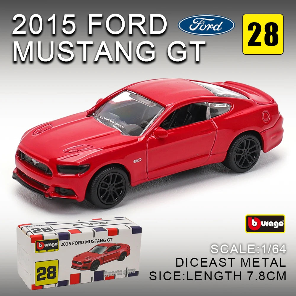 1:64 Diecast Car Model – Alloy Pull Back Collectible Toy