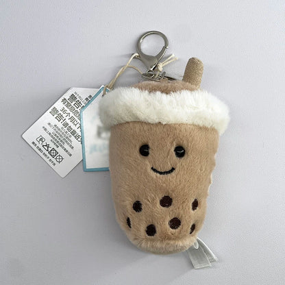 Cute Plush Keychain Soft Animal Bag Charm Pendant