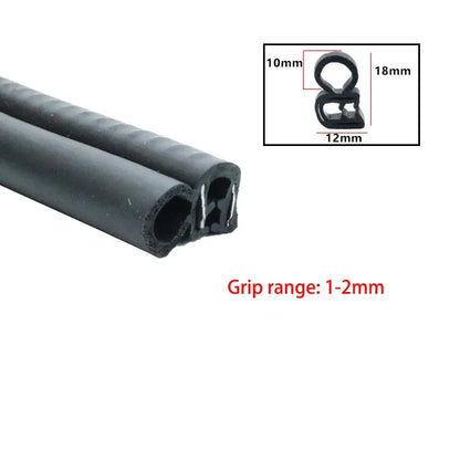 Car Door Edge Guard Rubber Sealing Strip – U-Type EPDM Trim
