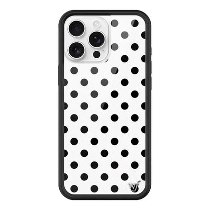 Wildflower iPhone Case Cute Polka Dot Silicone Shockproof Cover