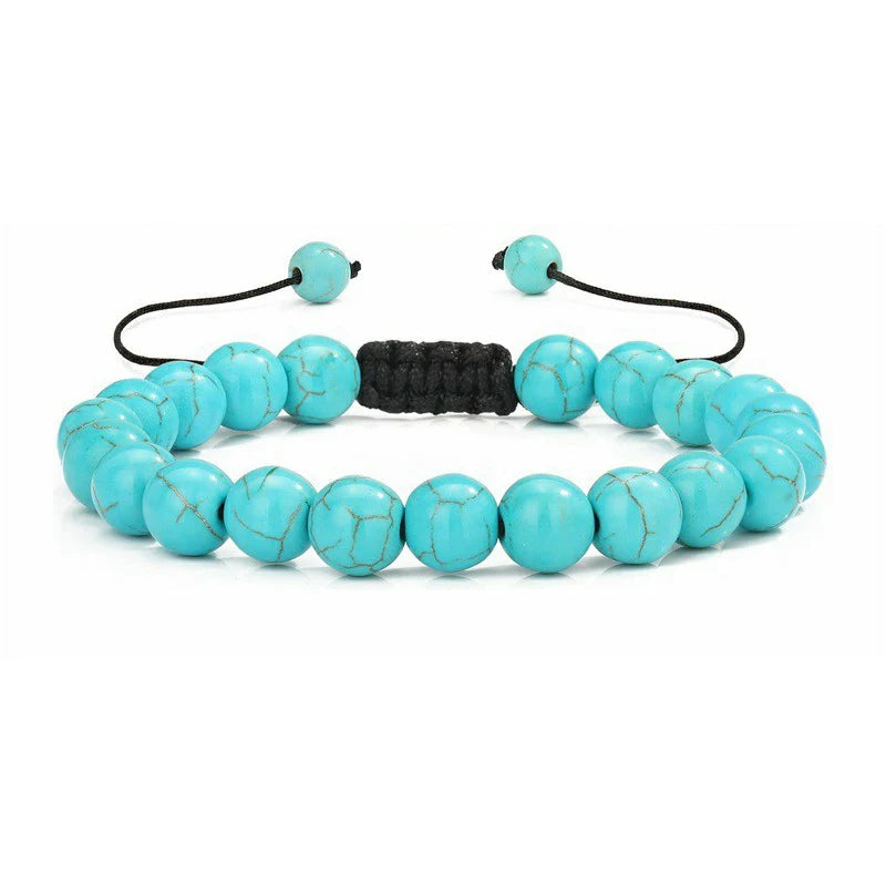 Tiger Eye Bracelet – Handmade Lava Rock Beaded Bracelet