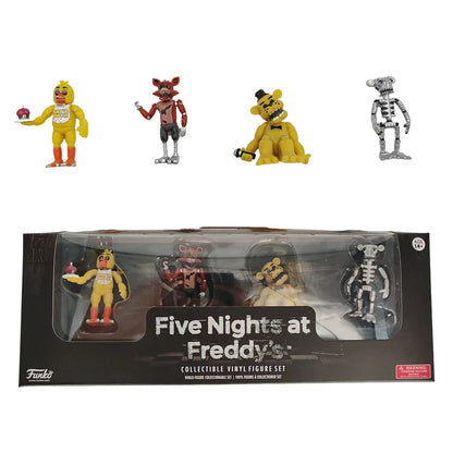 4PCS Horror Character Action Figures 5cm PVC Collectible Model Set