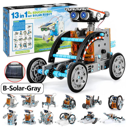 12-in-1 STEM Robot Building Kit – DIY Robotics & Engineering Set