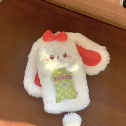 A cute and practical accessory for carrying and displaying favorite photo cards.