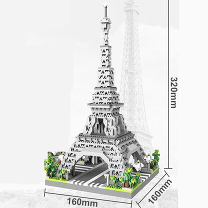 A compact architecture model for creative building, display, and hands-on assembly.