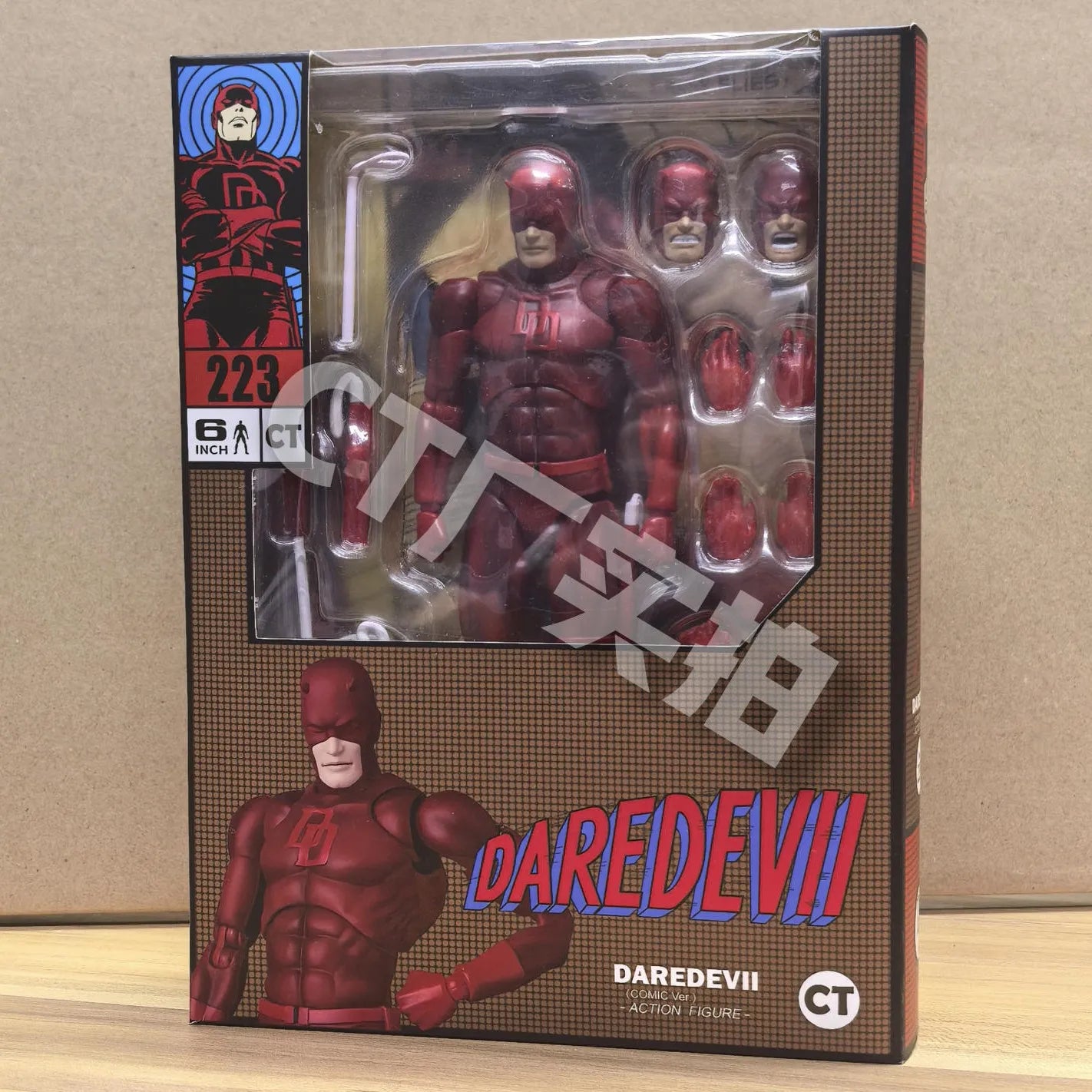 Daredevil Action Figure Comic Version 223 Collectible Model