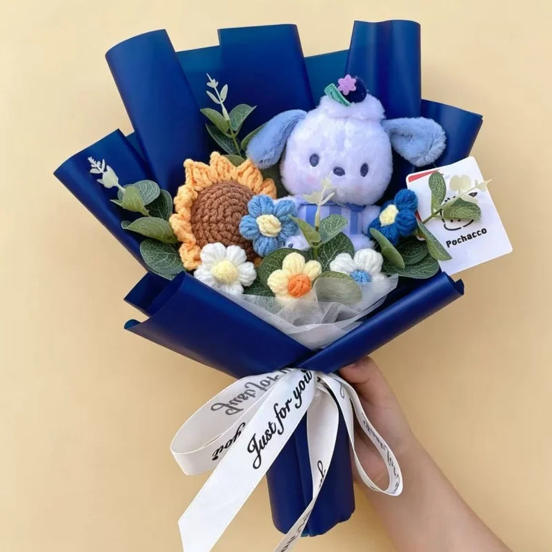 Sanrio Plush Bouquet Cute Cartoon Plush Gift 32–36cm