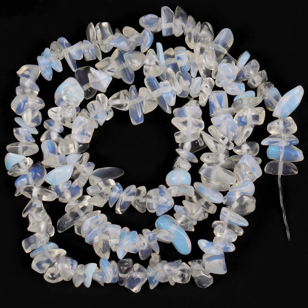 Natural Stone Chip Beads Irregular Gemstone Beads 15 Inch Strand