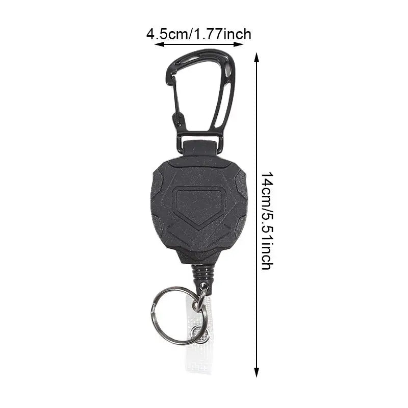 Retractable Badge Holder with ID Card Holder Case Clip