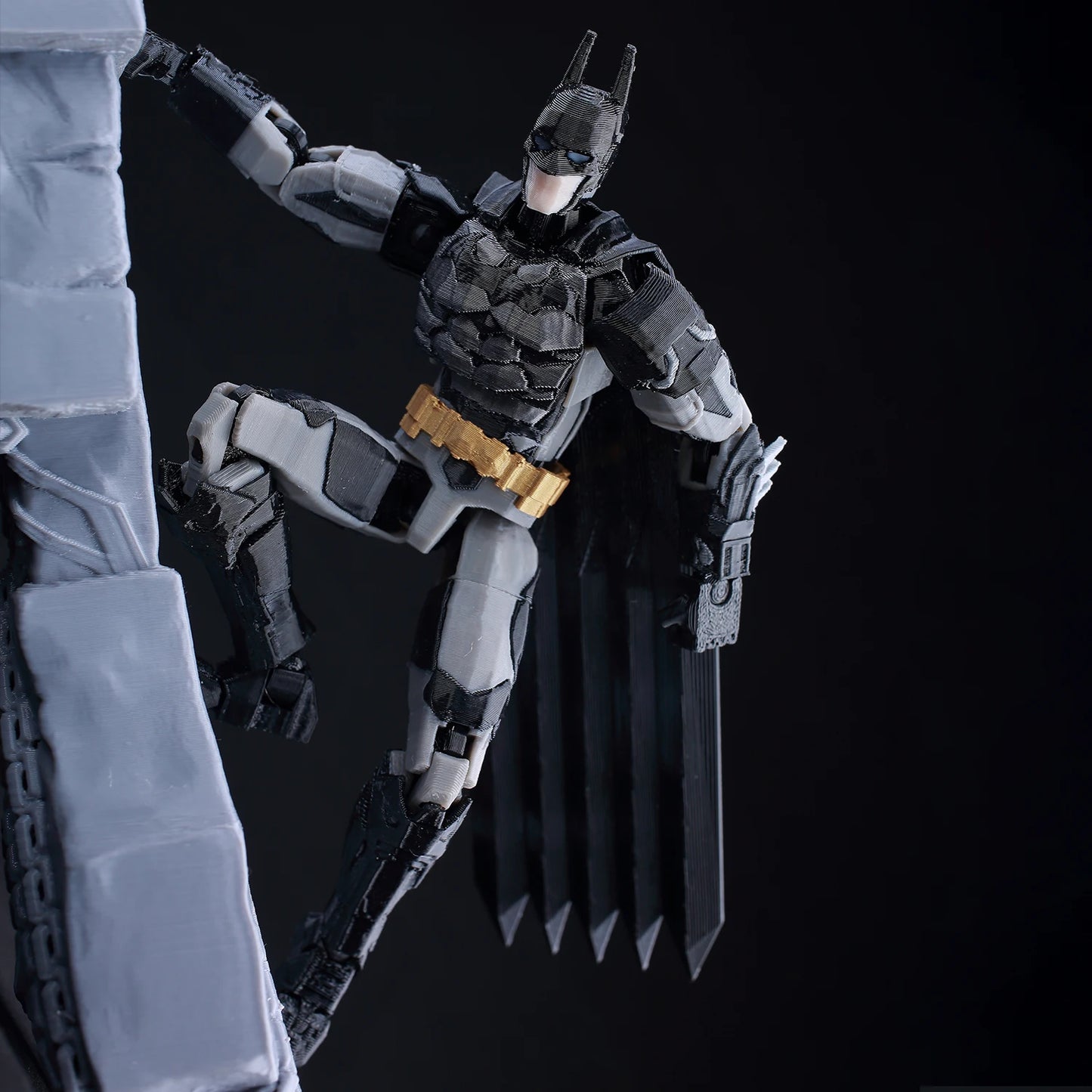 14cm Multi Jointed Action Figure 3D Printed Poseable Collectible Toy