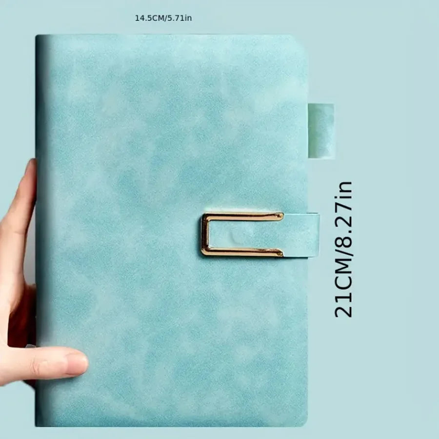A5 Leather Notebook With Soft Cover