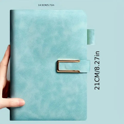 A5 Leather Notebook With Soft Cover