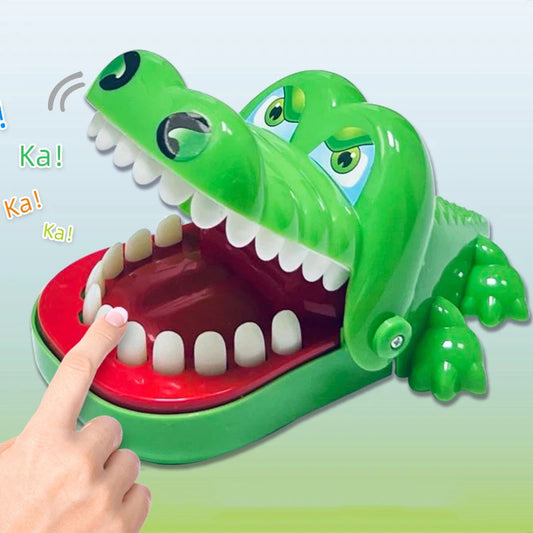 Crocodile Teeth Toy, Funny Biting Game for Kids