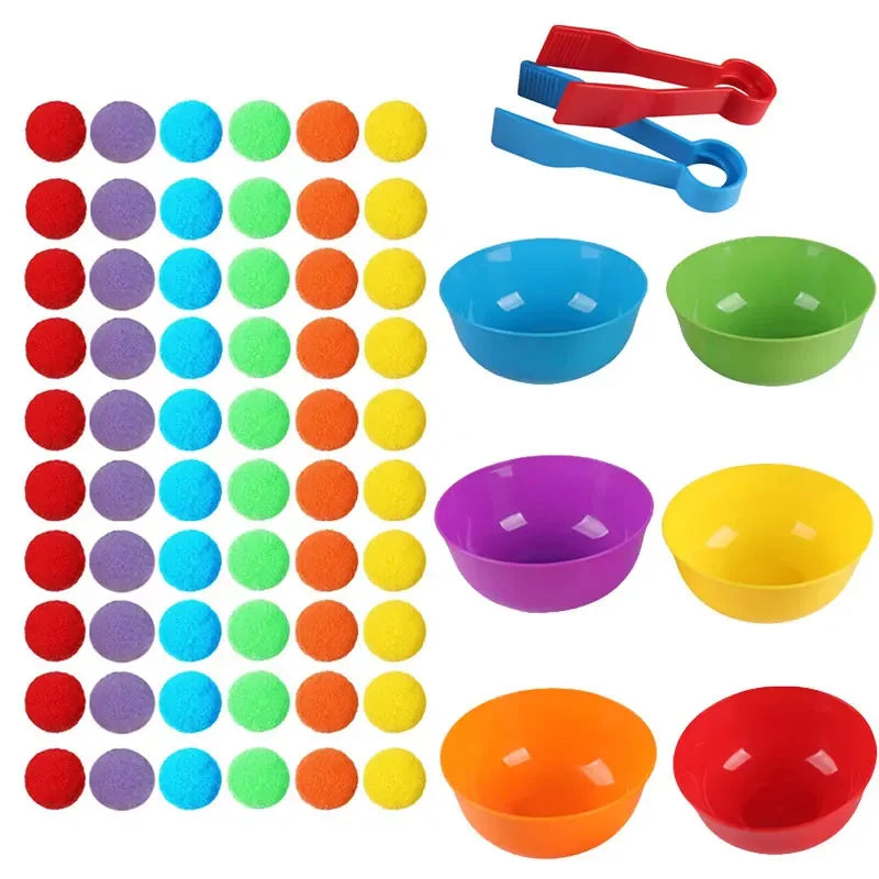 Counting and Sorting Toys for Kids – Montessori Learning Set