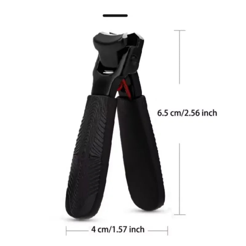 Anti Splash Nail Clippers for Thick Nails Stainless Steel