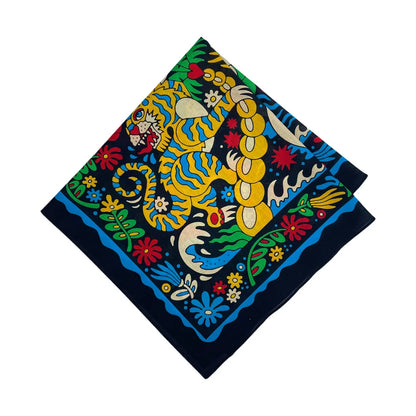Cotton Bandana Scarf Skull Paisley Hip Hop Headband