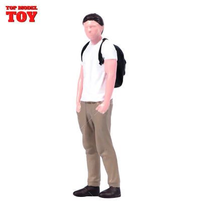 1/64 Miniature Figures Model Car Accessories Scene People Set