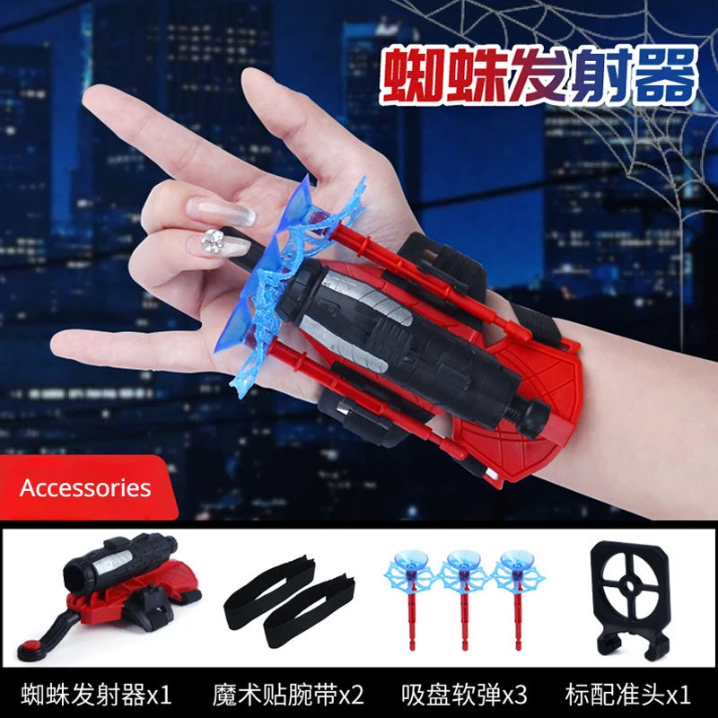 Spider-Man Hero Launcher Toy with Suction Cup Bullets