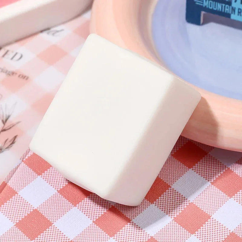 Cute Tofu Stress Ball Squishy Fidget Toy for Relaxation