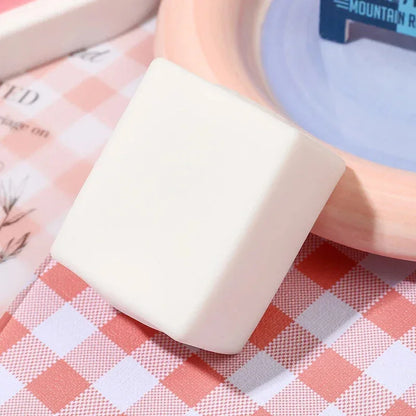 Cute Tofu Stress Ball Squishy Fidget Toy for Relaxation