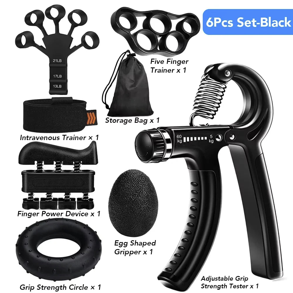 Build stronger hands and forearms anywhere with adjustable resistance, compact portability, and versatile grip-training accessories.