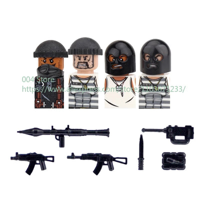 Military Special Forces Building Blocks Sniper SWAT Mini Figures