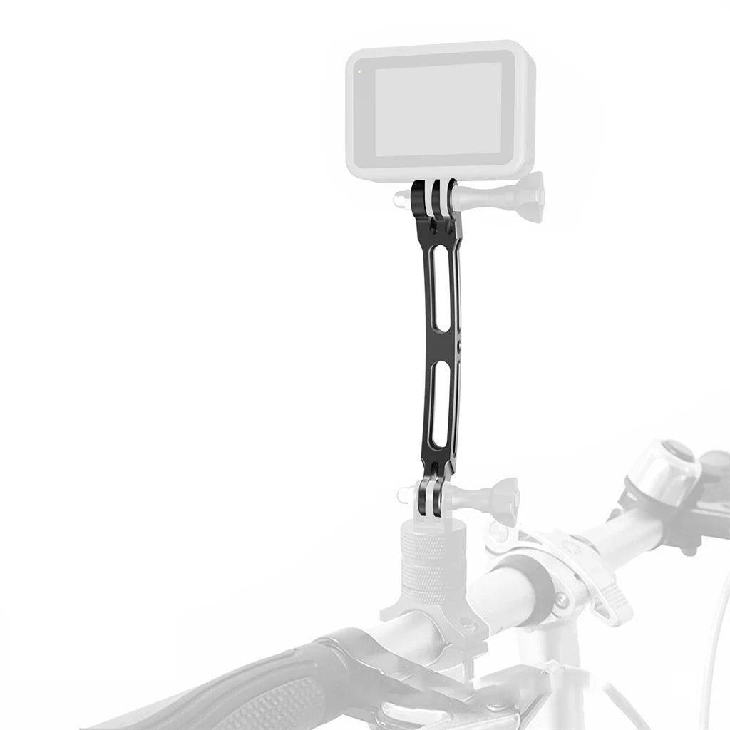 Action Camera Helmet Mount Extension Aluminum Arm Adapter