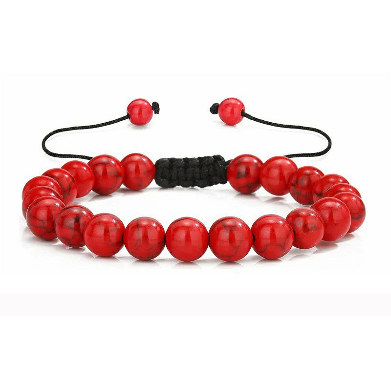 Tiger Eye Bracelet – Handmade Lava Rock Beaded Bracelet