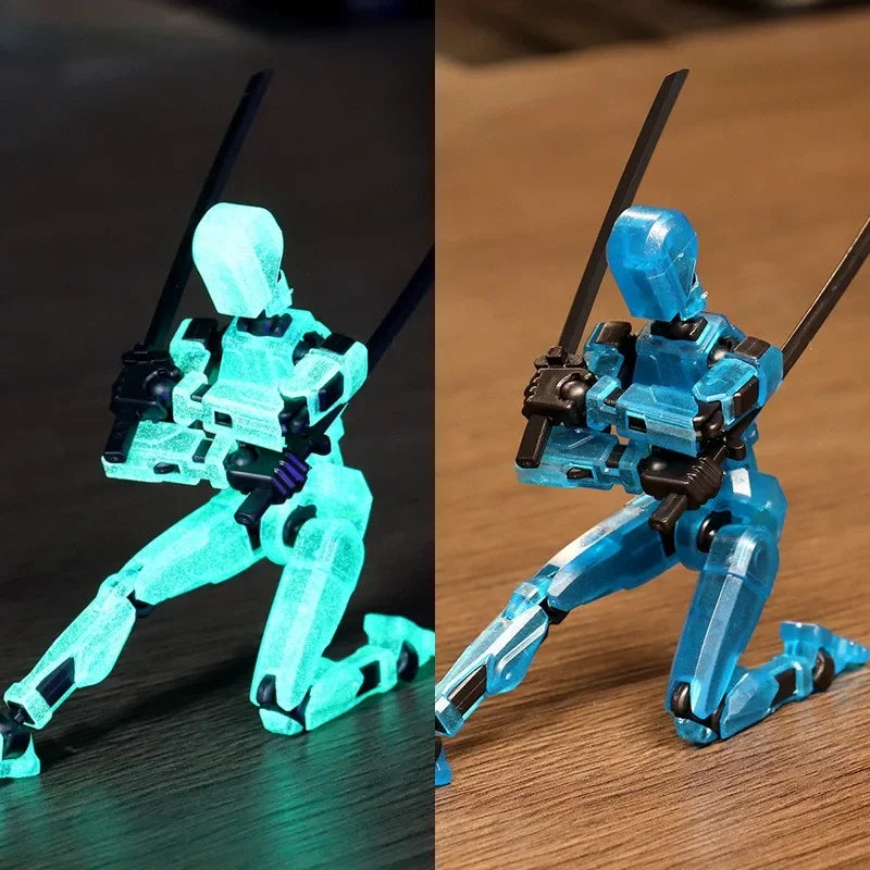 13-Joint Movable Robot Action Figure 3D Printed DIY Toy