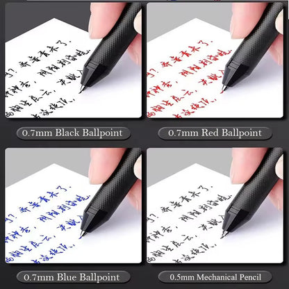 4-Color Multifunctional Gravity-Sensing Metal Pen