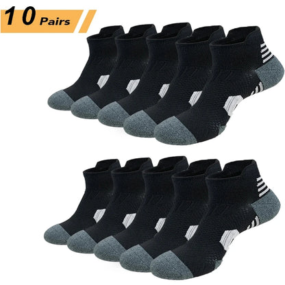 Non Slip Running Socks 3 Pair Fitness Sports Socks
