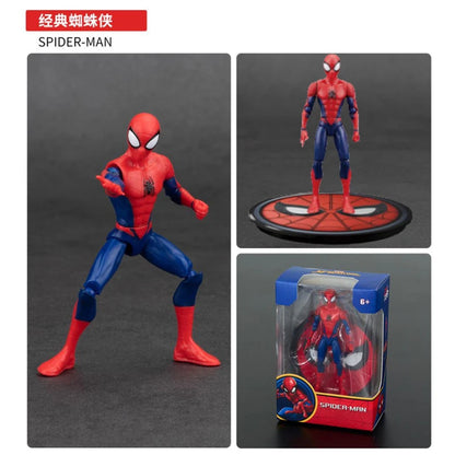 4 Inch Superhero Action Figure Movable Collectible Toy