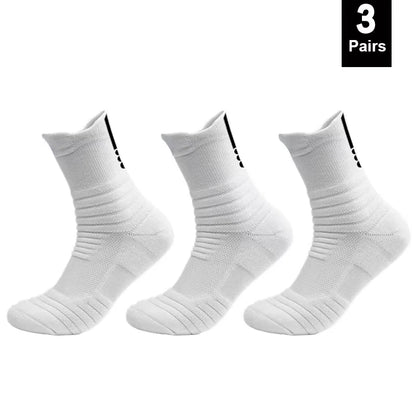 Anti Slip Soccer Socks Men Breathable Grip Sports Socks