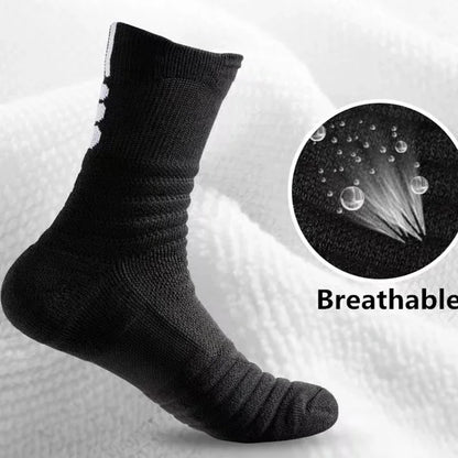 Anti Slip Soccer Socks Men Breathable Grip Sports Socks