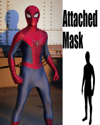 Superhero Cosplay Bodysuit Full Body Halloween Costume for Adults