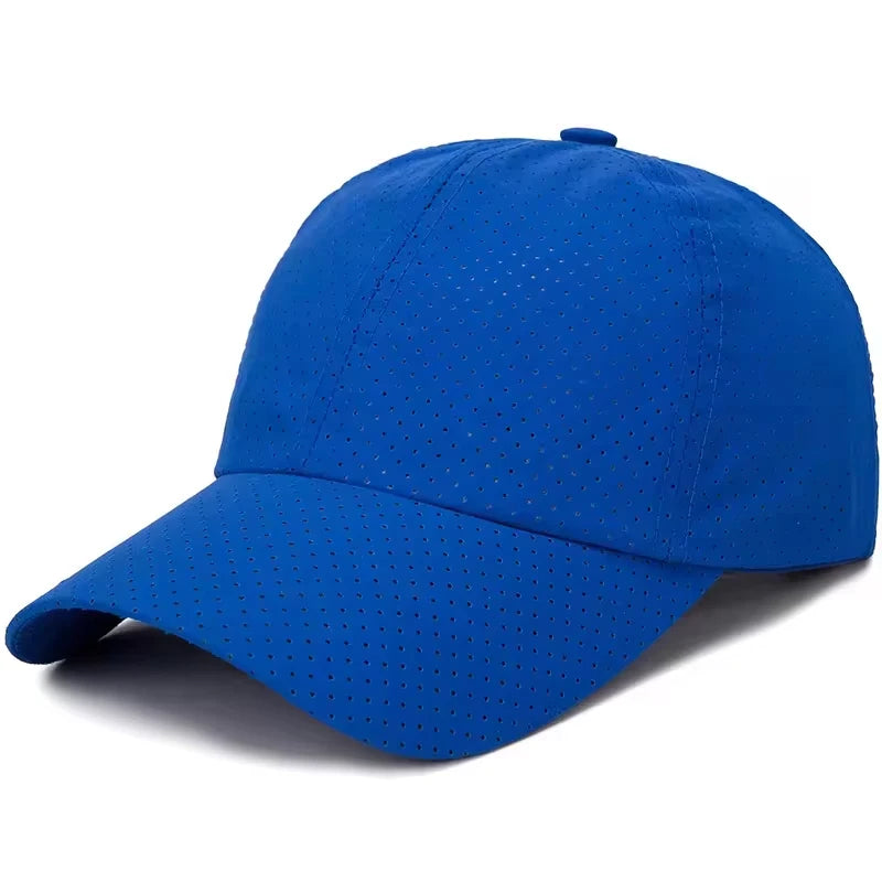 Mesh Baseball Cap Breathable Adjustable Sun Hat