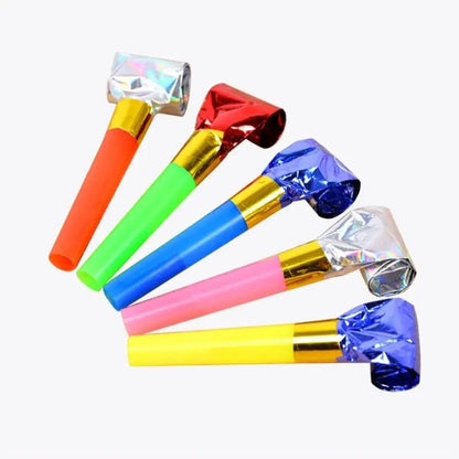 Party Blowouts 20Pcs Colorful Kids Party Noisemakers Set