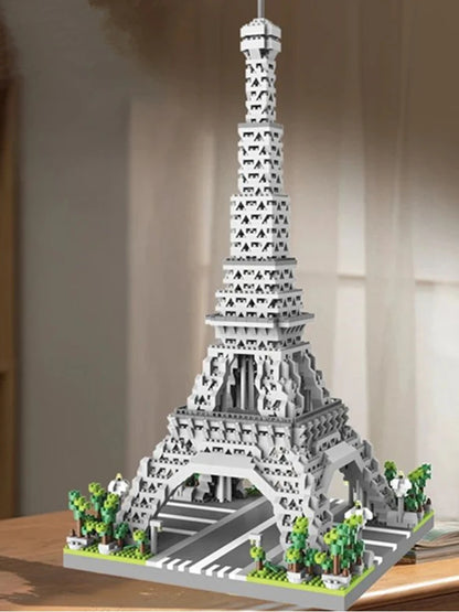 A compact architecture model for creative building, display, and hands-on assembly.