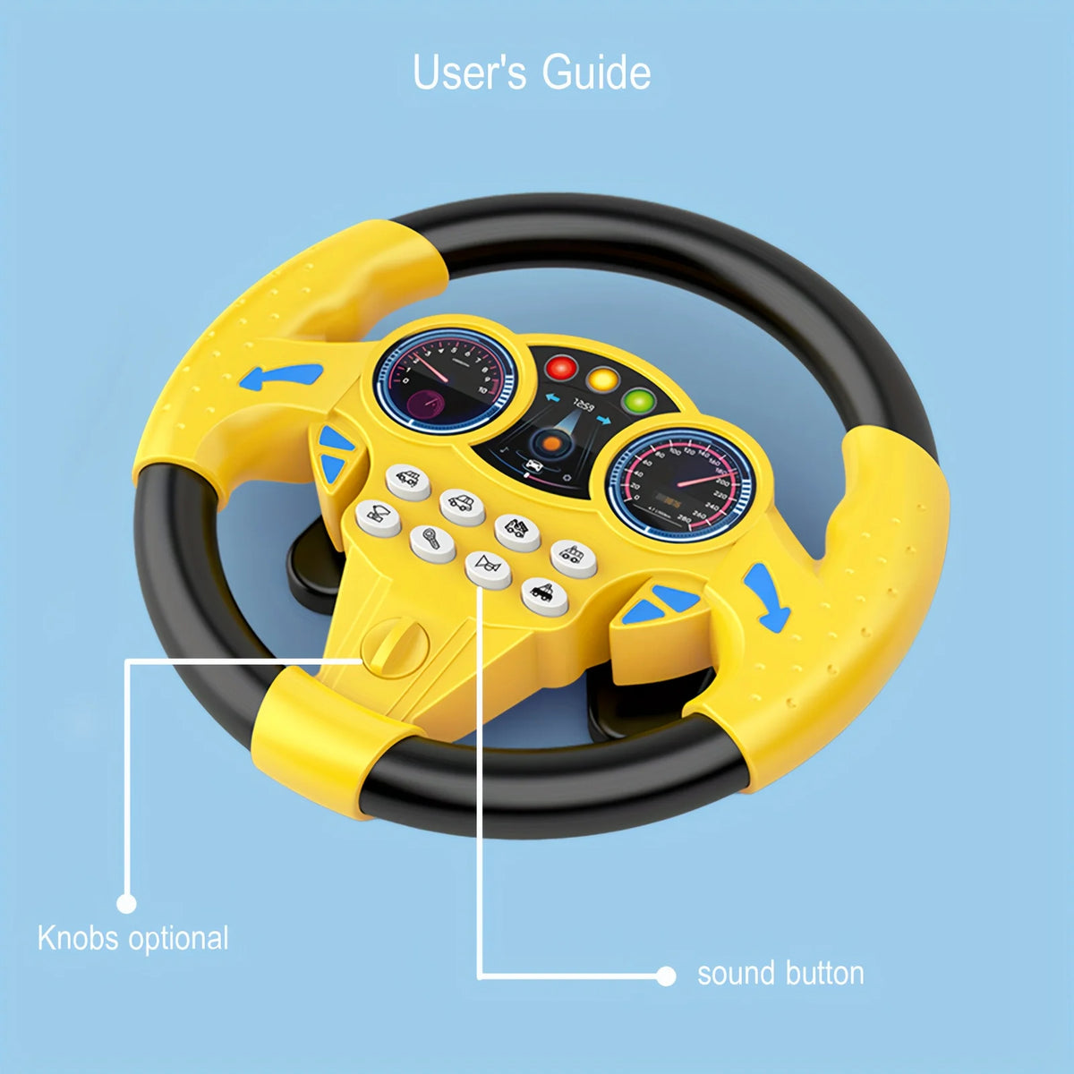 A simple driving-inspired toy for imaginative play and everyday learning.