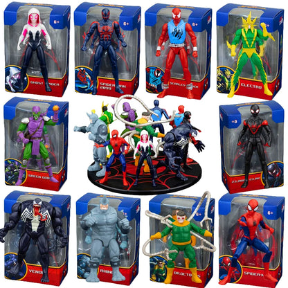 Iron Man Action Figure 7cm Movable Marvel Collectible Model Toy