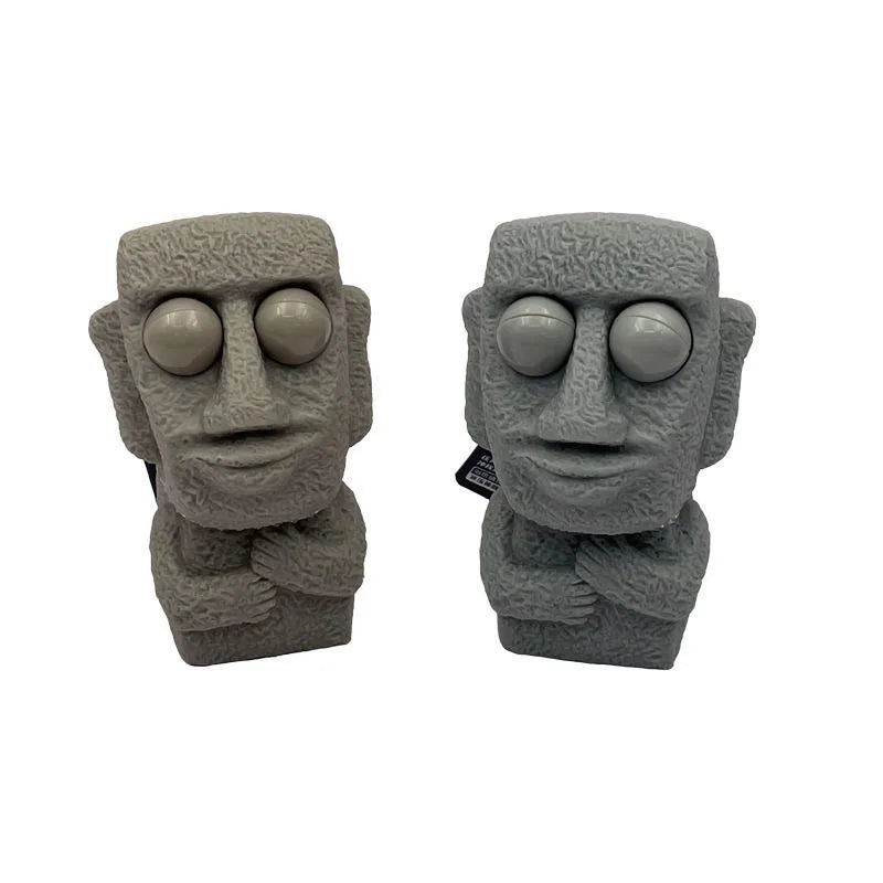 Moai Squishy Toy – Slow Rising Stress Relief Squeeze Toy