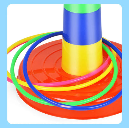 A fun two-in-one activity for indoor play, outdoor games, and family interaction.