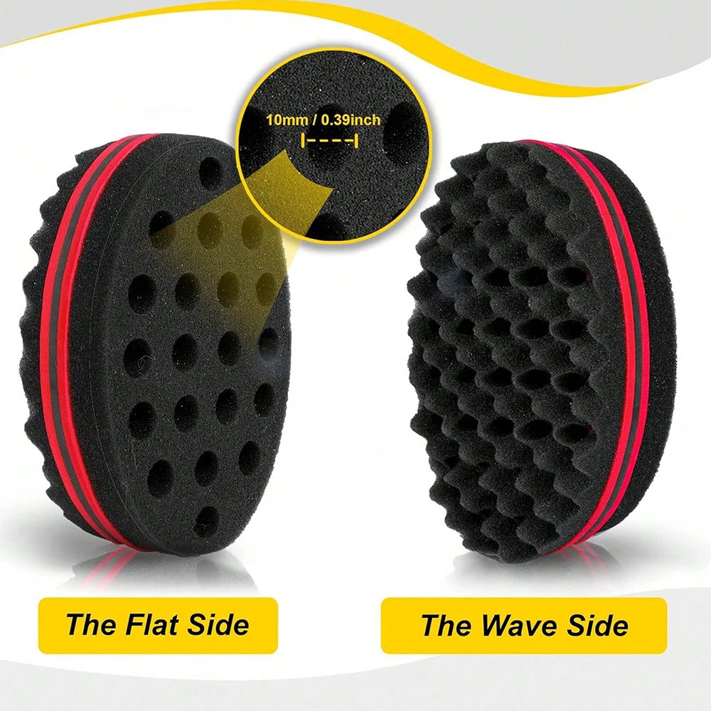 3-Piece Afro Curl Hair Styling Sponge Set