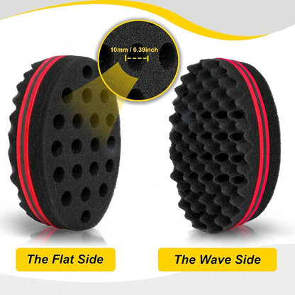 3-Piece Afro Curl Hair Styling Sponge Set