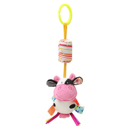 Baby Crib Spiral Toy Plush Stroller & Car Seat Rattle